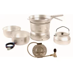 Trangia 25-2 UL ALU Réchaud Et Ustensiles Aluminium Ultraléger Avec Brûleur à Gaz