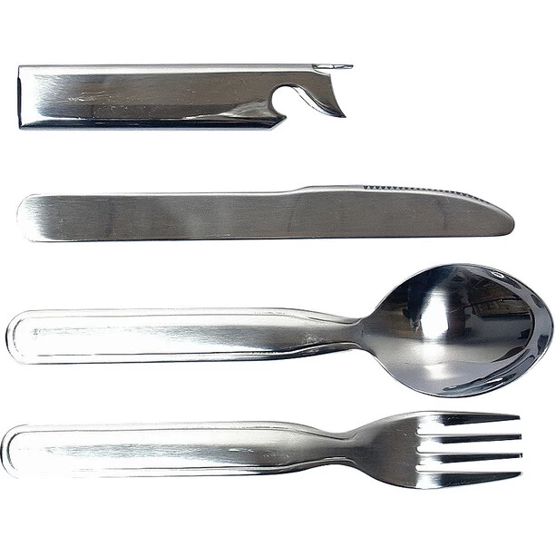 Basic Nature Biwak Army Set De Couverts