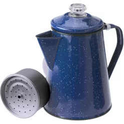 GSI Percolateur Pour 8 Tasses 1,2l, Bleu