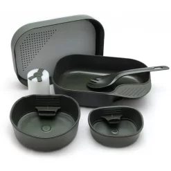 Wildo Camp-A-Box Set De Couverts Complet, Olive