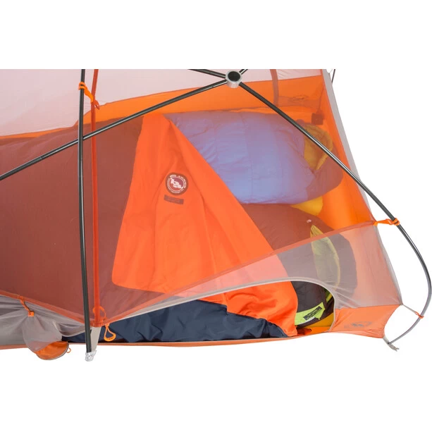 Big Agnes Bâche De Sol Pour Tente 90x90", Orange/bleu