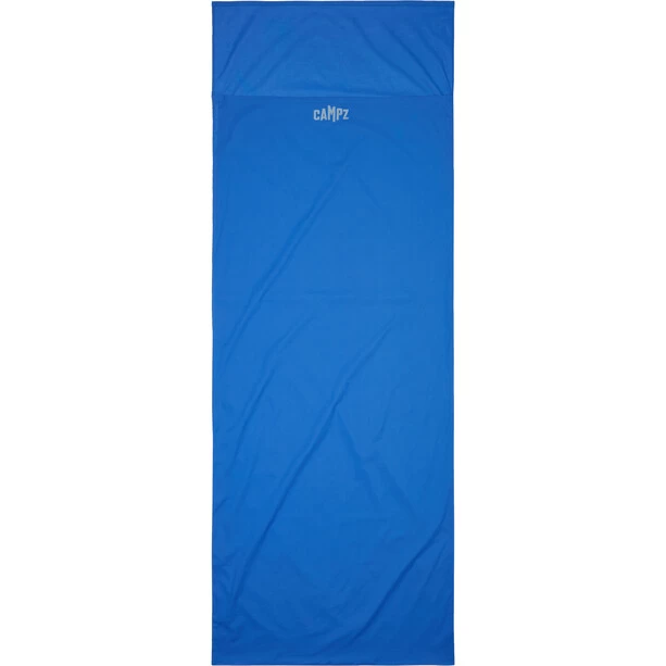 CAMPZ Surfer Doublure De Sac De Couchage Coton égyptien, Bleu