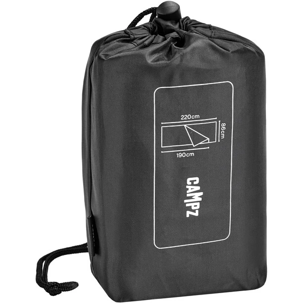 CAMPZ Surfer Doublure De Sac De Couchage Coton égyptien, Bleu – Image 3