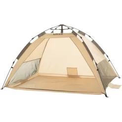 CAMPZ OT UV 50+ Abri Soleil Rectangulaire, Beige/gris