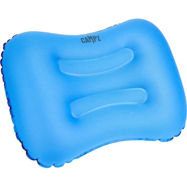 CAMPZ Coussin D'air Rectangulaire, Bleu/gris