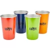 CAMPZ Stacking Cup Set Stainless Steel 4-Pieces, Multicolore