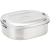 CAMPZ Boîte Pour Déjeuner En Acier Inoxydable M 850ml, Argent
