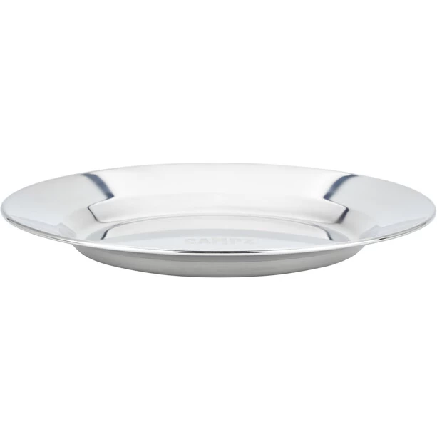 CAMPZ Stainless Steel Plate Flat 24cm, Argent – Image 2