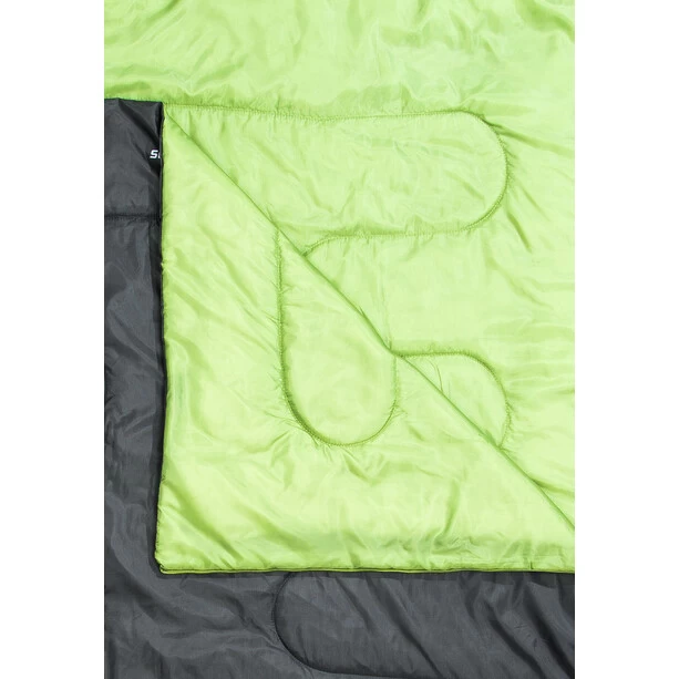 CAMPZ Surfer 400 Sac De Couchage Duo, Gris/vert – Image 3