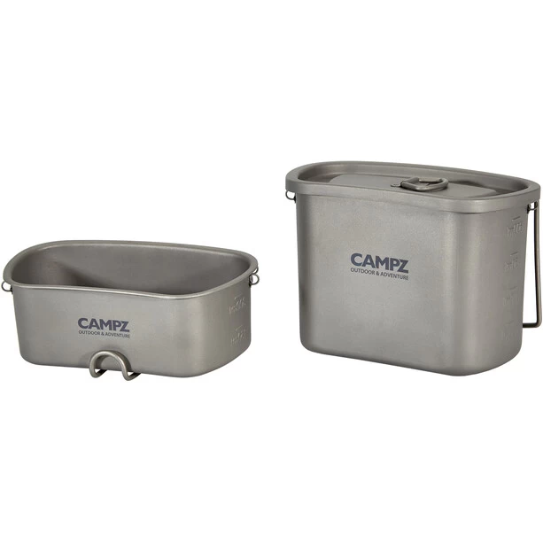 CAMPZ Titanium Canteen Set – Image 2