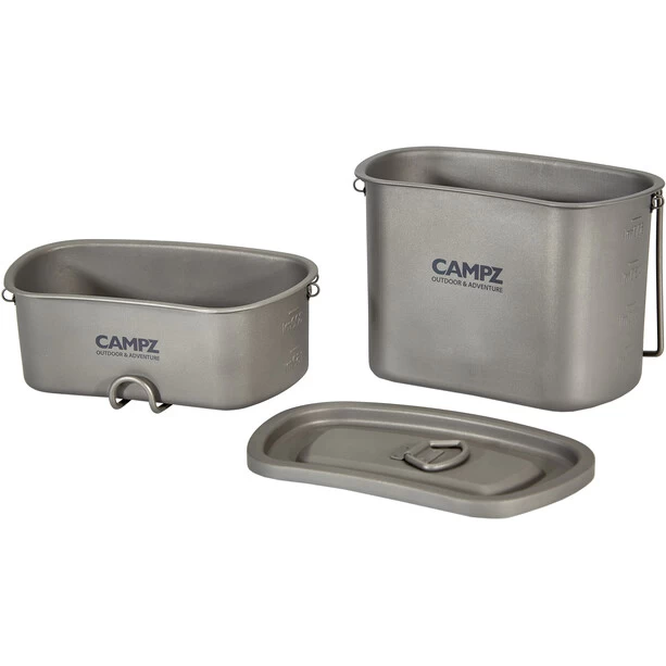 CAMPZ Titanium Canteen Set – Image 3