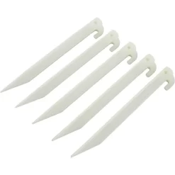 CAMPZ Arceaux De Tente 22cm Phosphorescent Plastique, Blanc