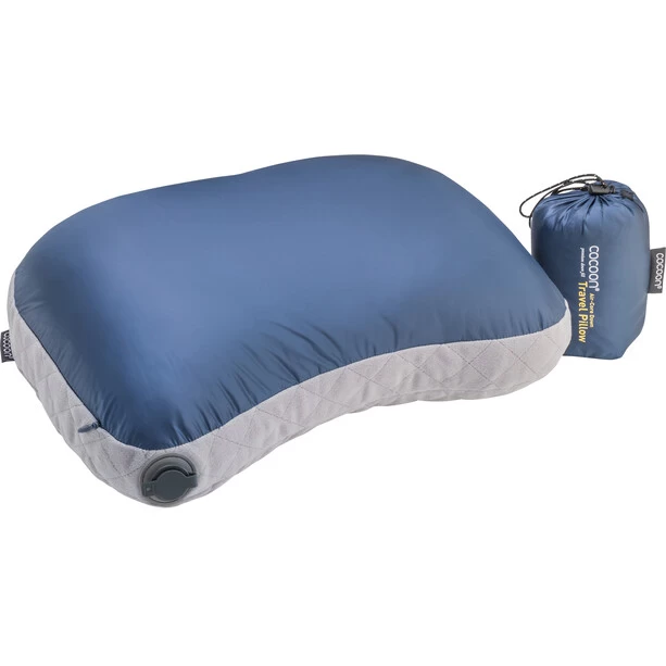 Cocoon Air-Core Down Pillow 30x41cm, Bleu/gris