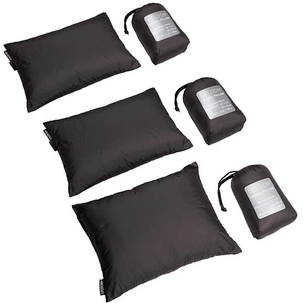 Cocoon Synthetic Pillow, Noir – Image 2