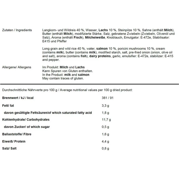 Forestia Heater Repas Outdoor Végétarien 350g – Image 2