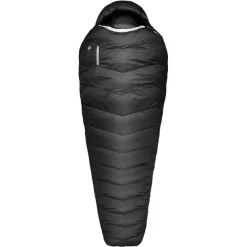 Grüezi-Bag Biopod Down Hybrid Ice Extreme 190 Sac De Couchage Large, Noir