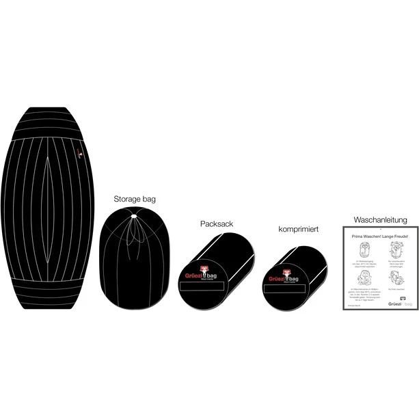 Grüezi-Bag Biopod DownWool Hybrid Sous-couverture, Marron – Image 3