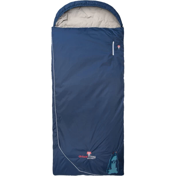 Grüezi-Bag Biopod Wolle Marmot Comfort Sac De Couchage, Bleu