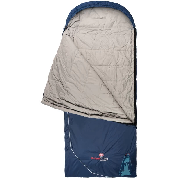 Grüezi-Bag Biopod Wolle Marmot Comfort Sac De Couchage, Bleu – Image 2