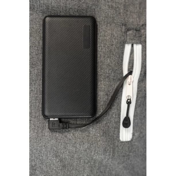 Grüezi-Bag Feater - The Feet Heater Deluxe Sac Supplémentaire, Gris/noir – Image 2