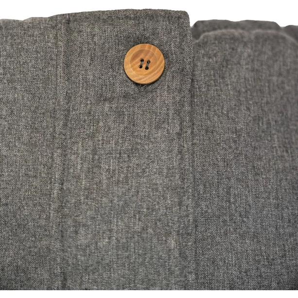 Grüezi-Bag Feater - The Feet Heater Deluxe Sac Supplémentaire, Gris/noir – Image 3