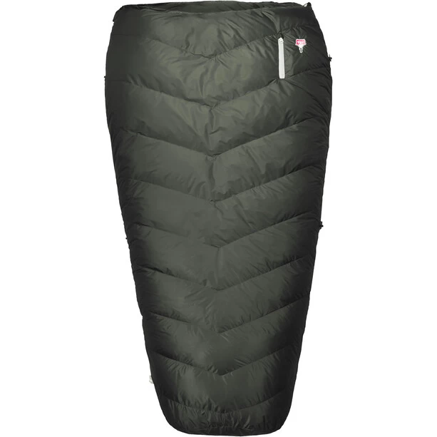 Grüezi-Bag Feater - The Feet Heater DownWool Sac Supplémentaire, Noir