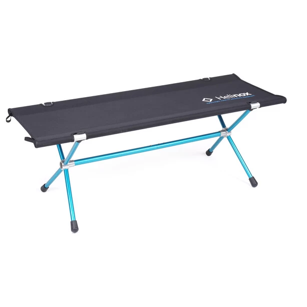 Helinox Bench Lit De Camp, Noir/bleu