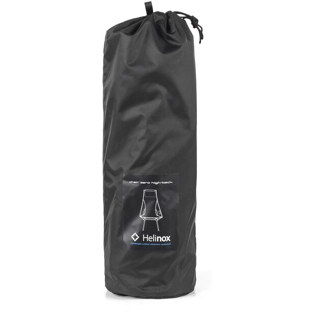 Helinox Chair Zero High Back, Noir/blanc – Image 5