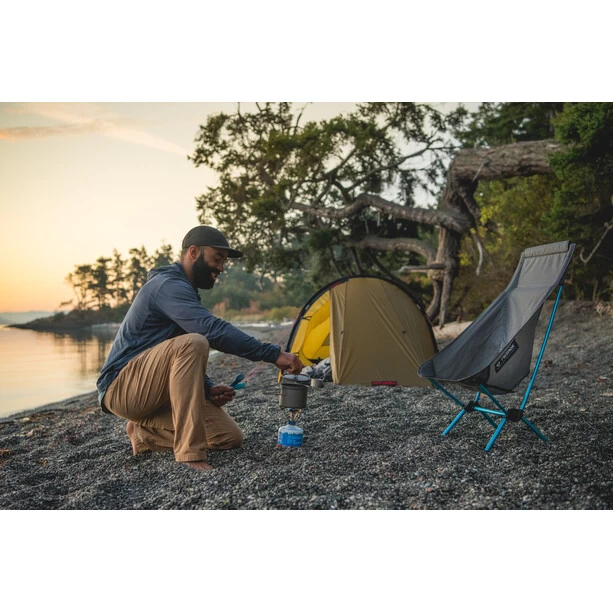 Helinox Chair Zero High Back, Noir/blanc – Image 6