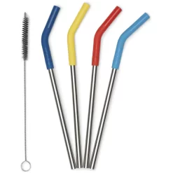 Klean Kanteen Paille 4 Paquets 8 Mm, Multicolore