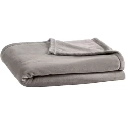 Lafuma Mobilier Flocon Couverture En Polaire 130x180cm, Gris