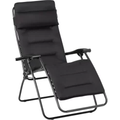 Lafuma Mobilier RSX Clip AC Chaise Relax, Noir