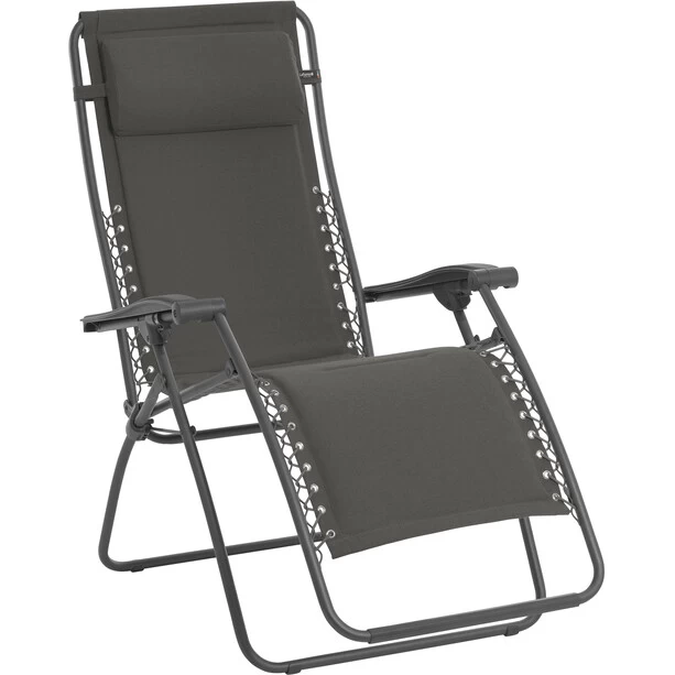 Lafuma Mobilier RSX Chaise Longue Polycoton, Gris