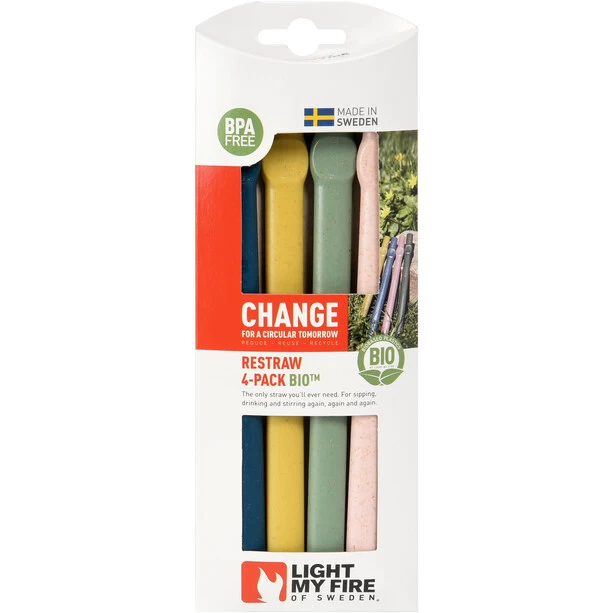 Light My Fire ReStraw BIO 4 Packs, Multicolore – Image 3