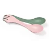 Light My Fire Spork Lefty BIO 2 Packs, Vert/rose
