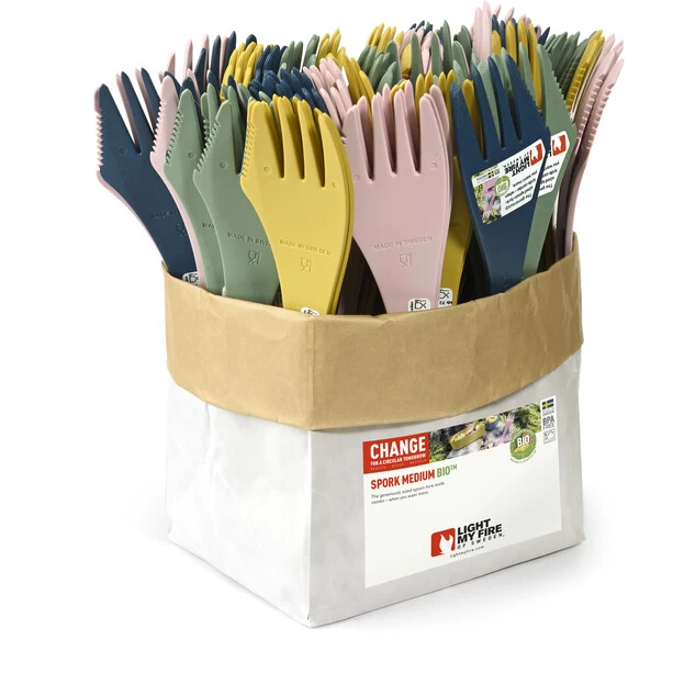 Light My Fire Spork Medium BIO (Vrac), Rose – Image 3