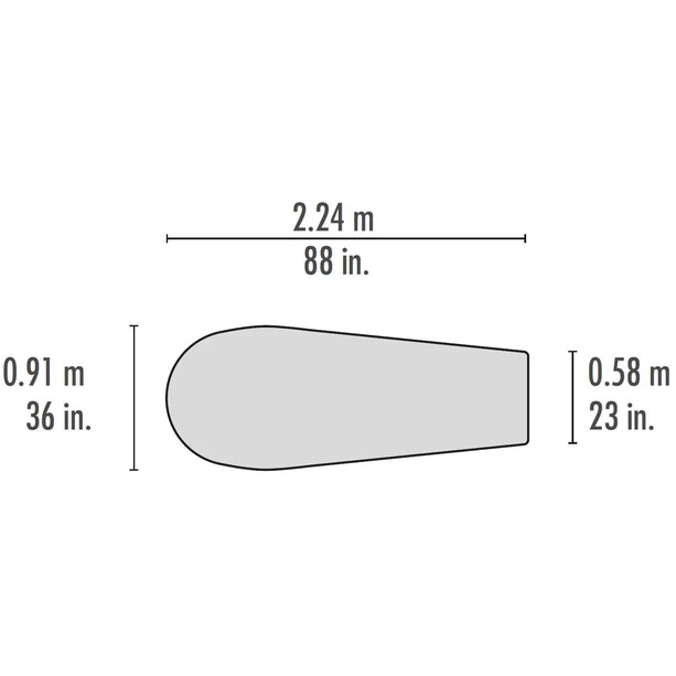 MSR E-Bivy, Jaune/rouge – Image 3