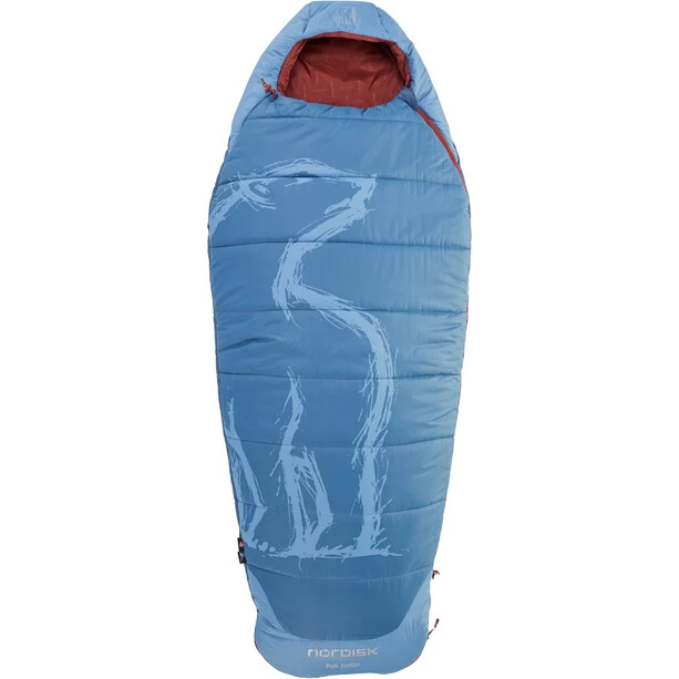Nordisk Puk Junior Sleeping Bag 130-170cm Kids, Bleu