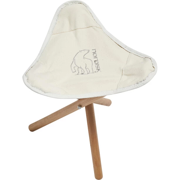 Nordisk Rebild Wooden Tripod Siège, Beige/marron – Image 2