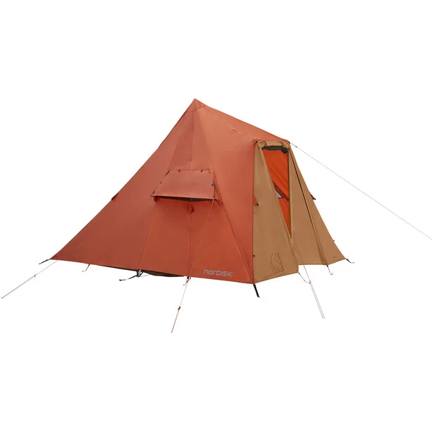 Nordisk Thrymheim 3 PU Tente, Rouge/beige – Image 2
