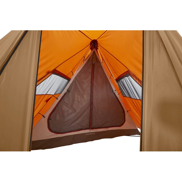 Nordisk Thrymheim 3 PU Tente, Rouge/beige – Image 4