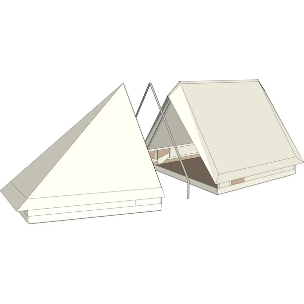 Nordisk Vimur Adaptateur Zip Large, Beige – Image 2