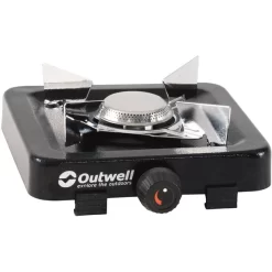 Outwell Appetizer 1 Burner Folding Stove, Noir/argent