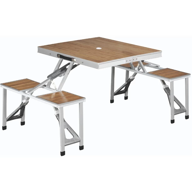 Outwell Dawson Table De Pique-nique, Marron/argent