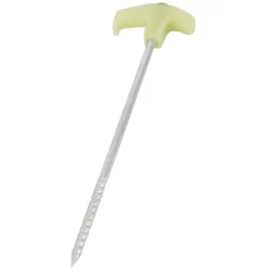 Outwell Spike Sardine En Acier Lumineuse, Argent/jaune