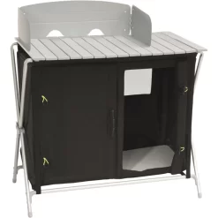 Outwell Sudbury Table De Cuisine, Noir