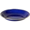 Basic Nature Enamel Plate Deep 20cm, Bleu