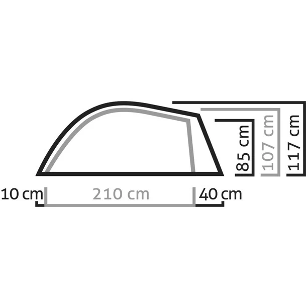 SALEWA Litetrek III Tente, Gris – Image 2
