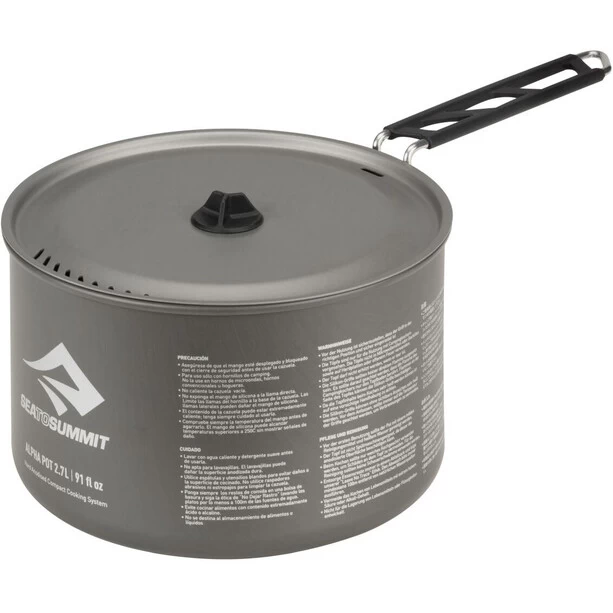 Sea To Summit Alpha Casserole 2.7l, Gris