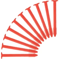 SwissPiranha RT150 Piquets De Tente 10-pièces, Rouge